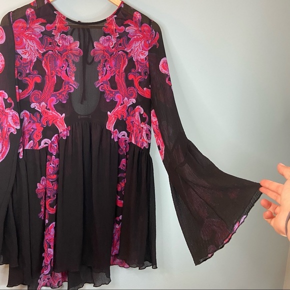 Intimately Free People Symphony Printed Slip Dress - Picture 4 of 9